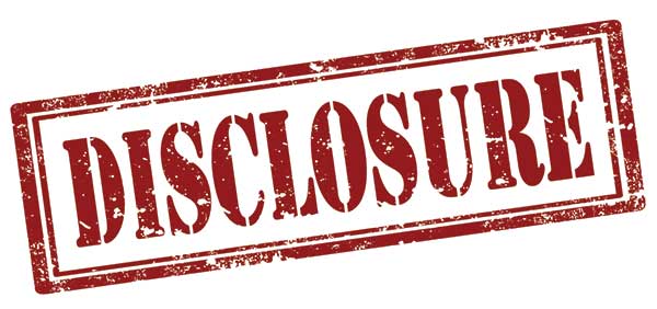 Voluntary Disclosure