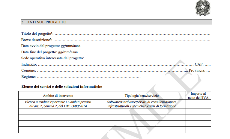domanda vocher digitali pmi