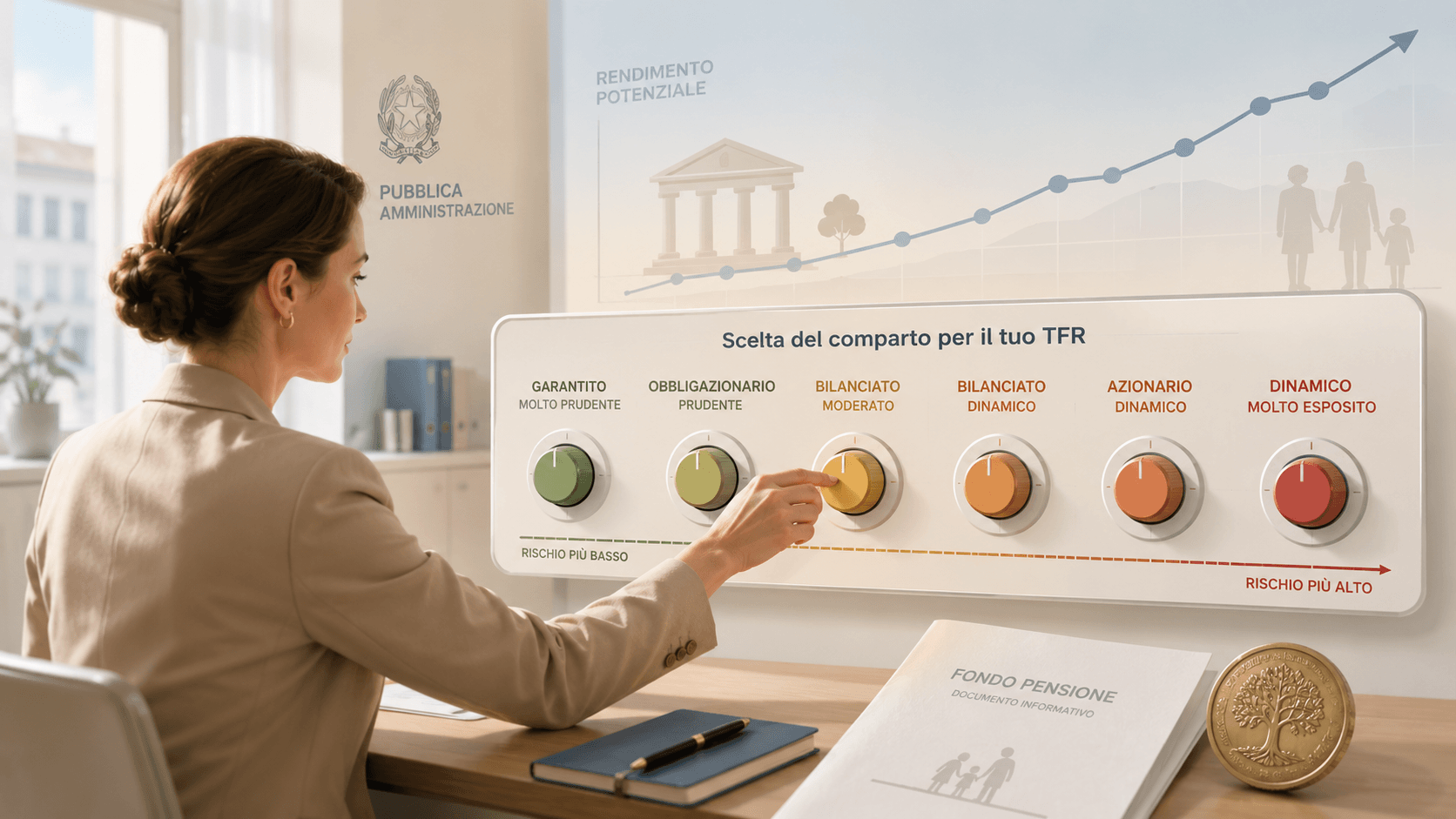 Perseo Sirio, la rivalutazione del TFR segue il comparto scelto
