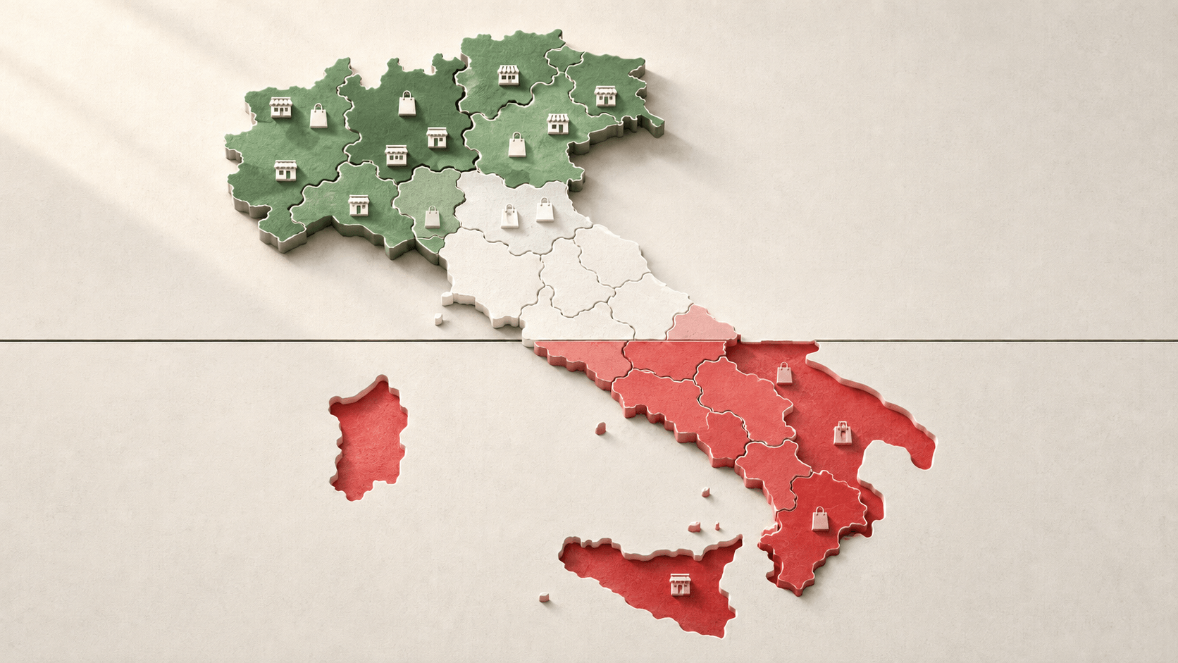 PIL e consumi 2026, in dieci regioni la spesa è sotto i livelli del 2007