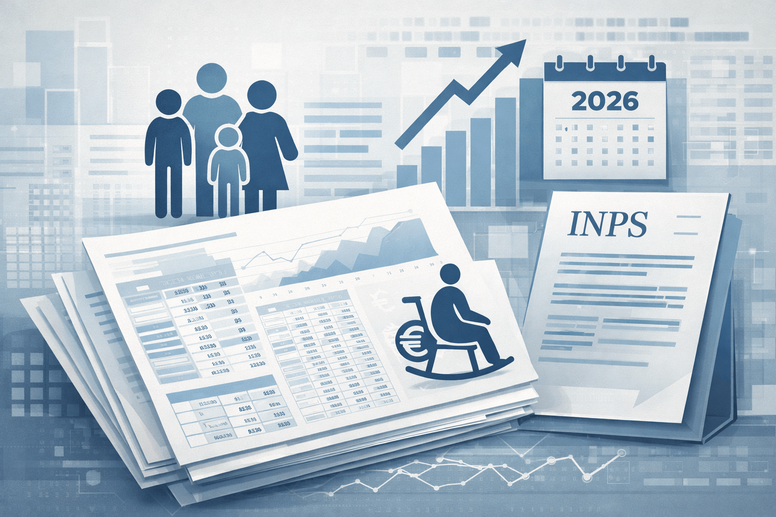 Assegni familiari 2026, i nuovi limiti di reddito e le tabelle INPS per autonomi e pensionati