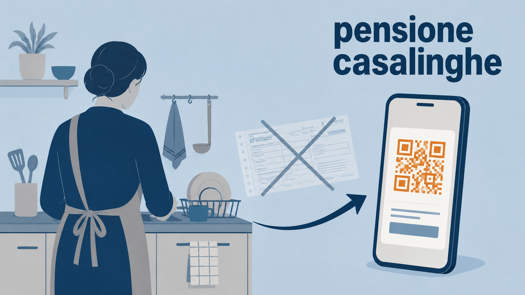 Pensione casalinghe, come iscriversi e versare al Fondo: solo con pagoPA dal 1° ottobre