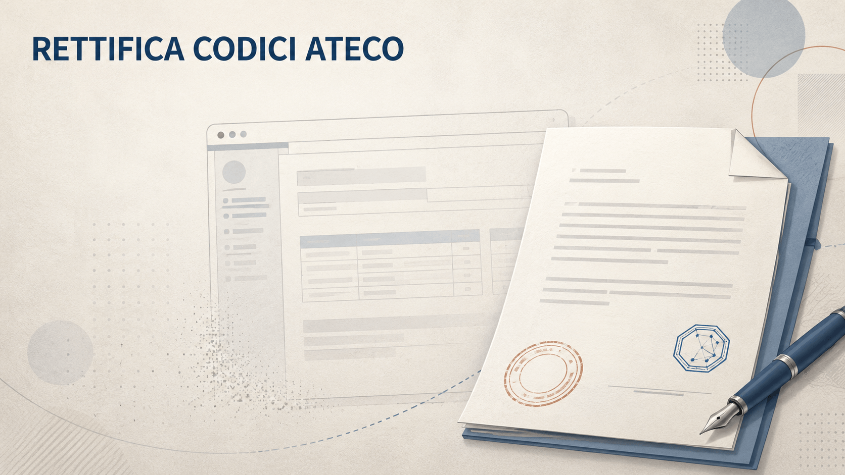 Rettifica codici ATECO, correzione con la Comunicazione Unica