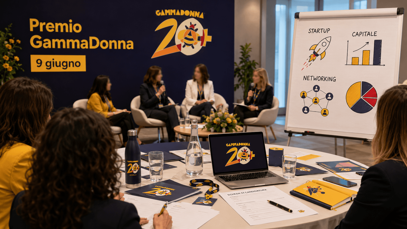 Premio GammaDonna 2026, candidature prorogate fino al 25 giugno