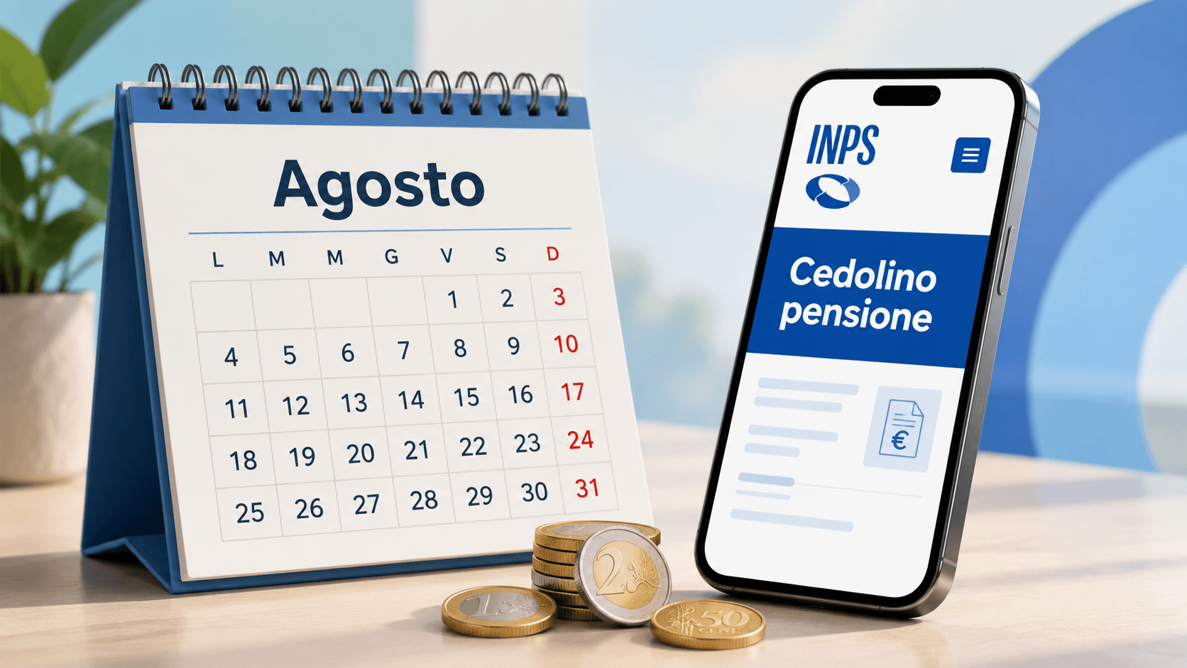 Cedolino pensione di agosto con rimborsi 730, conguagli e avvisi INPS sul reddito