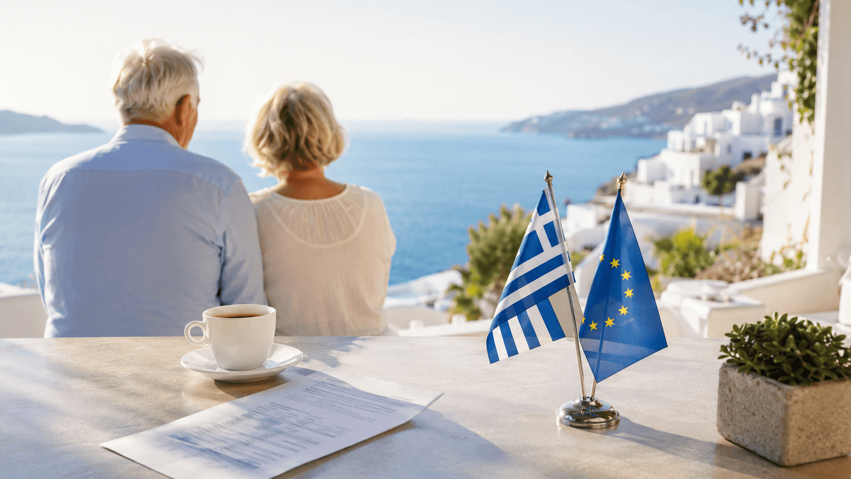 Trasferirsi in Grecia in pensione, si paga solo il 7% di tasse per i privati