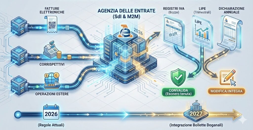 Proroga IVA precompilata 2026: nuove istruzioni e specifiche tecniche