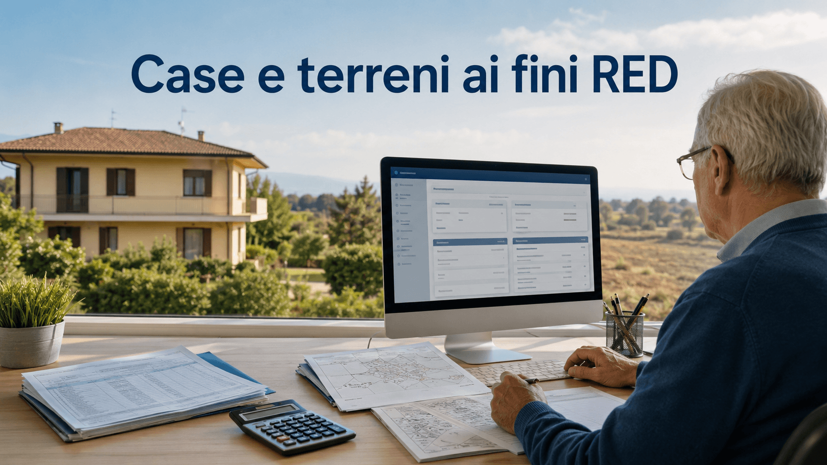 RED INPS, rivalutazioni per seconde case e terreni non coltivati