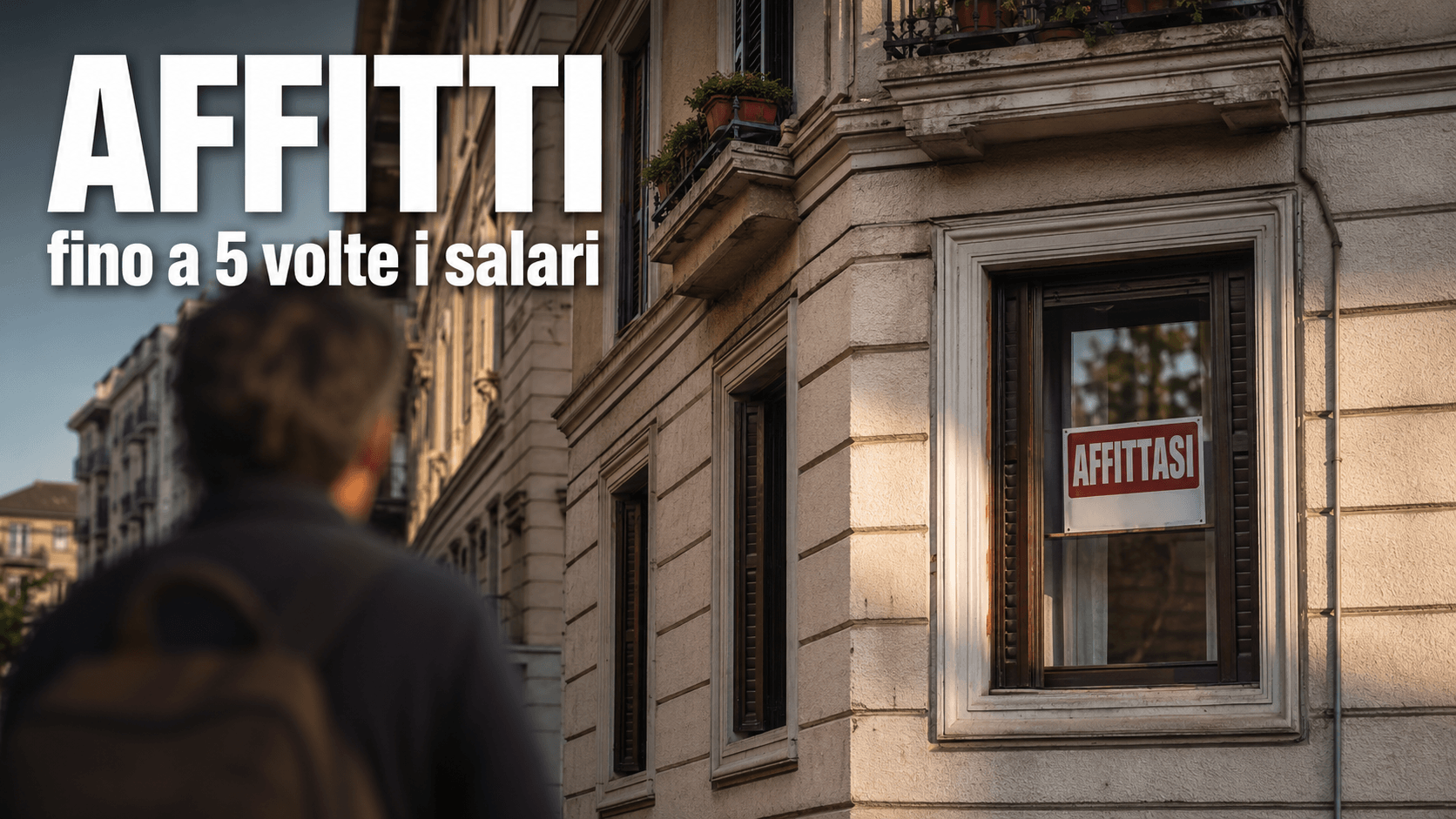 Costo degli affitti aumentato fino a cinque volte più dei salari