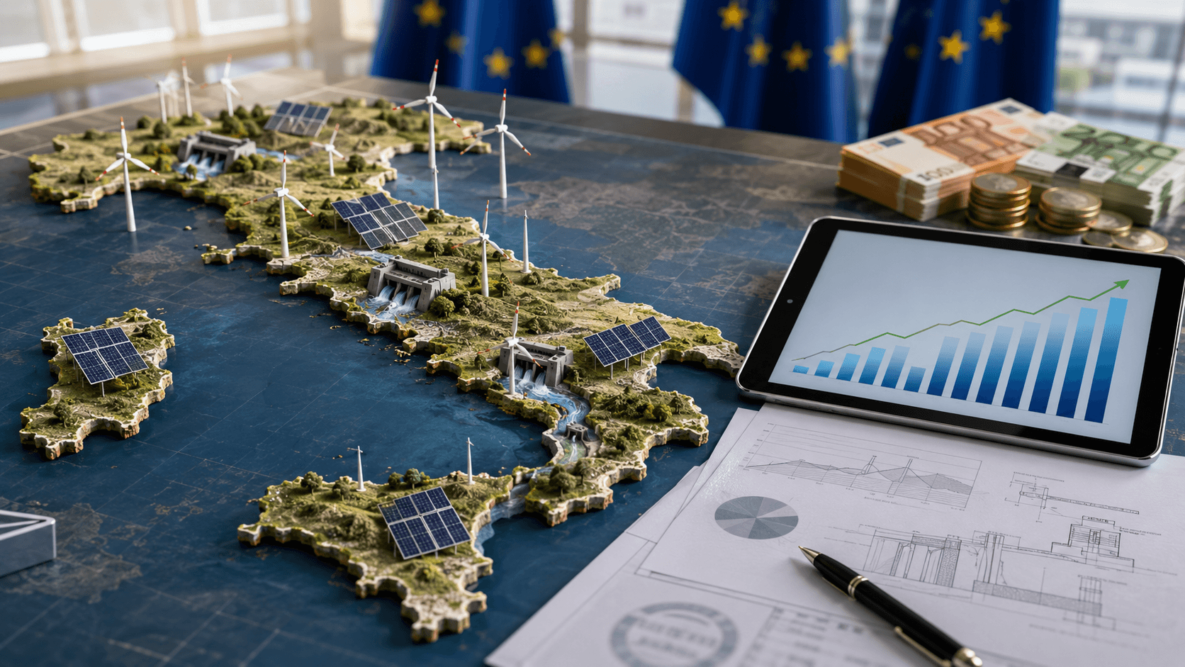 Rinnovabili: via libera UE al FER X da 23 miliardi per nuovi impianti in Italia