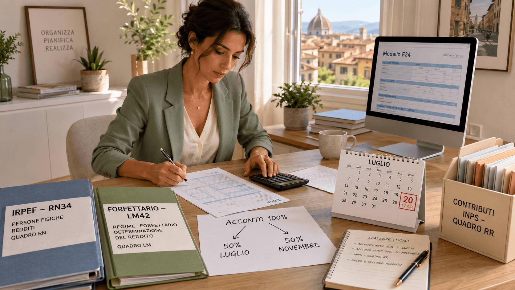 Acconti Partite IVA al 20 luglio, calcolo per IRPEF e Forfettari