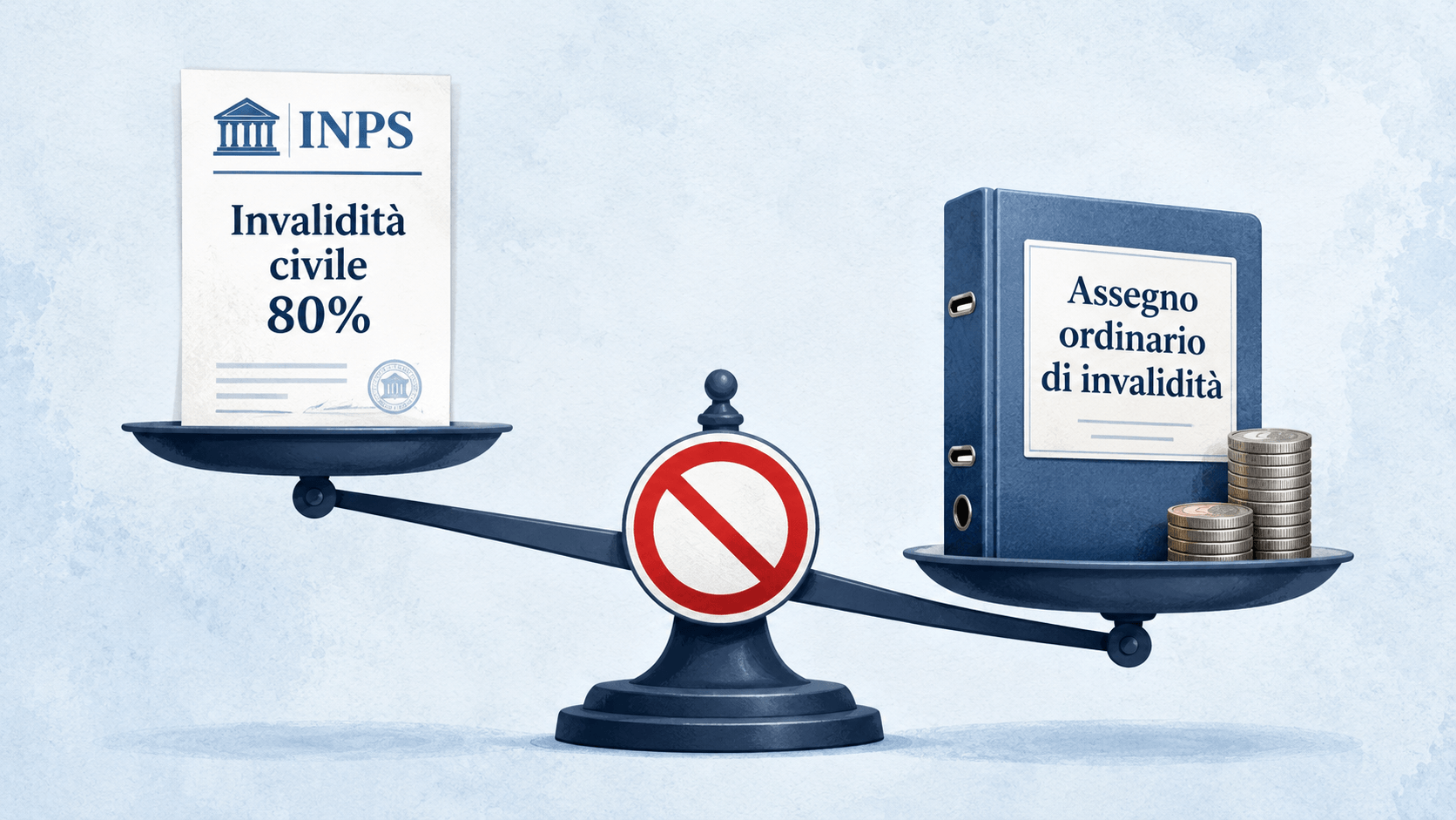 Pensione di invalidità civile e AOI compatibili?