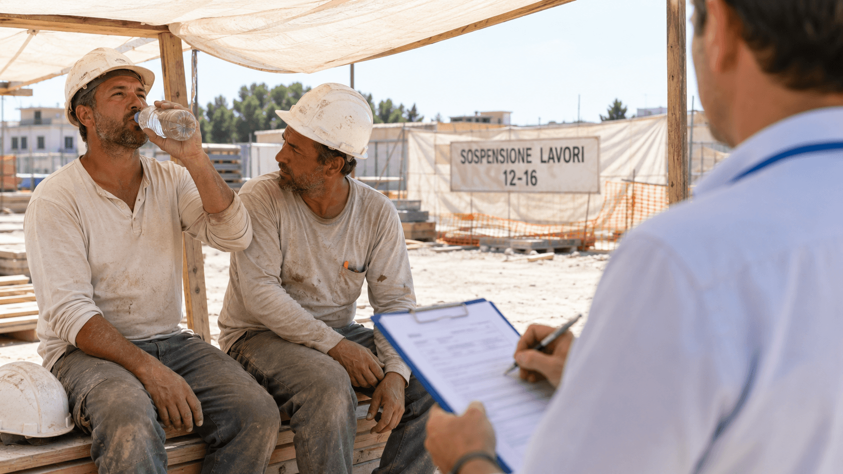 Caldo in azienda, il rischio calore non valutato costa fino a 9.112 euro