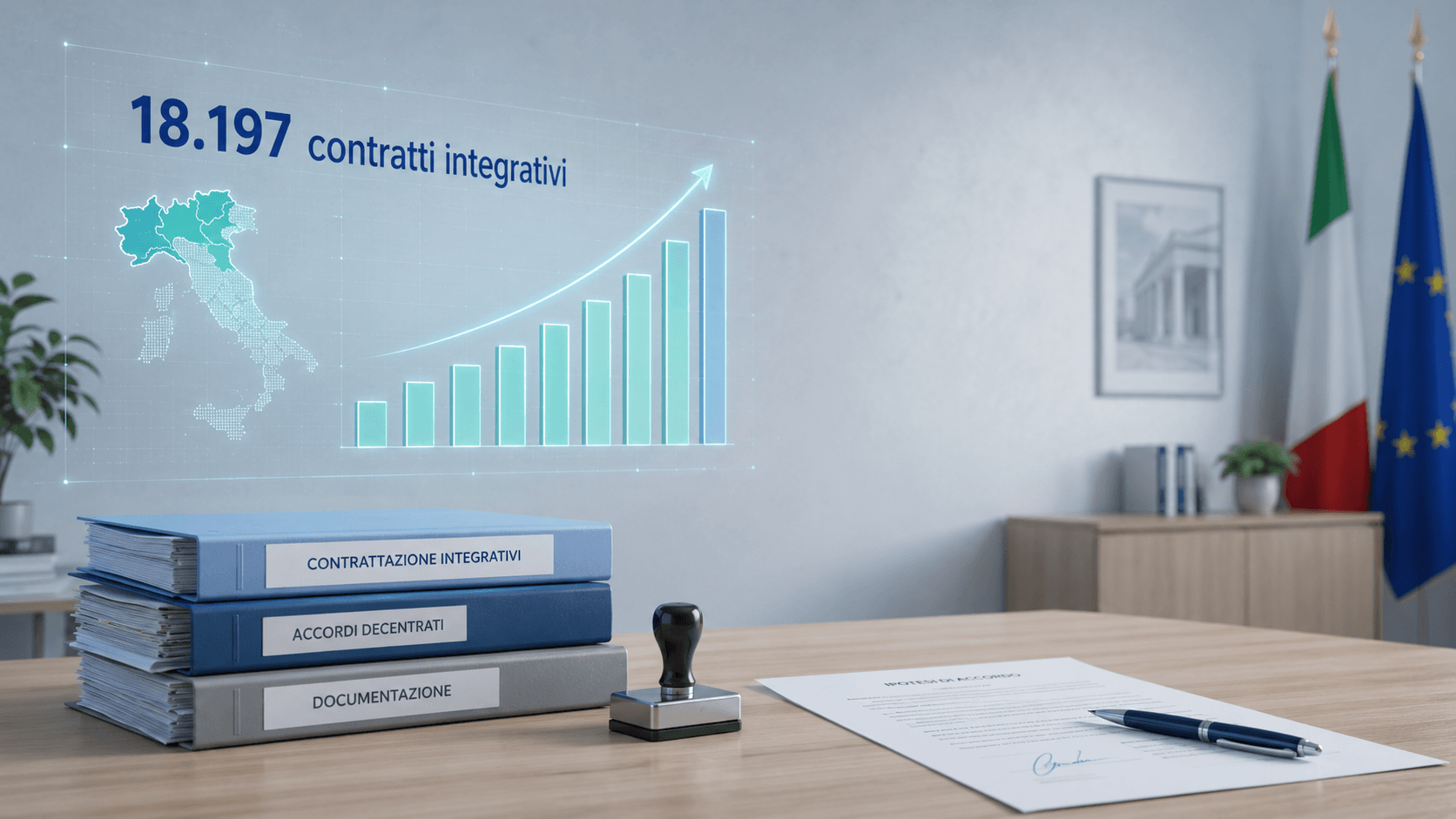 Contratti integrativi nella PA, premi e fondi per 2 milioni di dipendenti