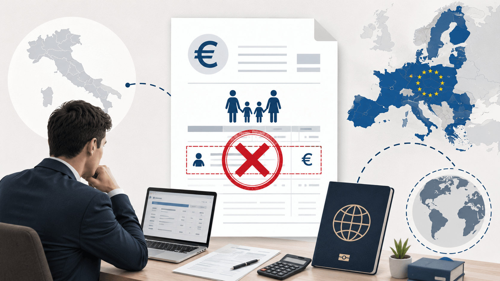 La detrazione per figli a carico non spetta al lavoratore extracomunitario