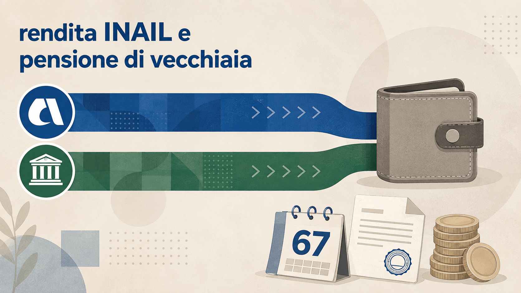 Rendita INAIL e pensione di vecchiaia si cumulano senza decurtazioni