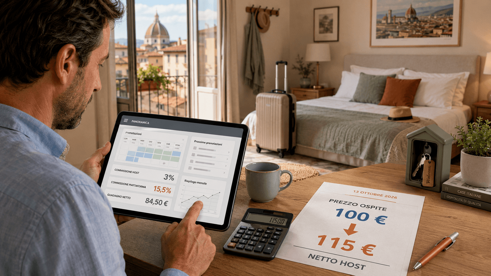 Airbnb cambia le commissioni sugli affitti brevi, nuovi prezzi per host e turisti