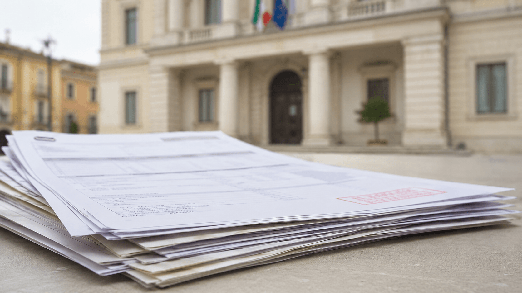 Comuni in dissesto, le fatture delle imprese si chiudono con il 40-60%