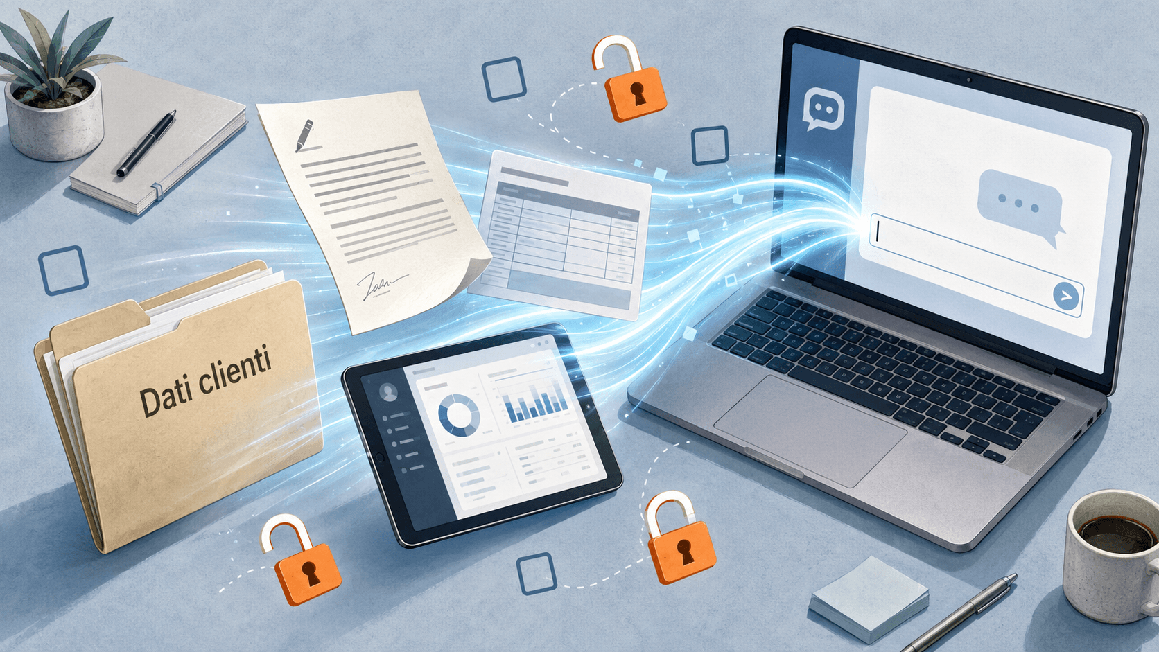Dati aziendali a rischio privacy con le applicazioni AI