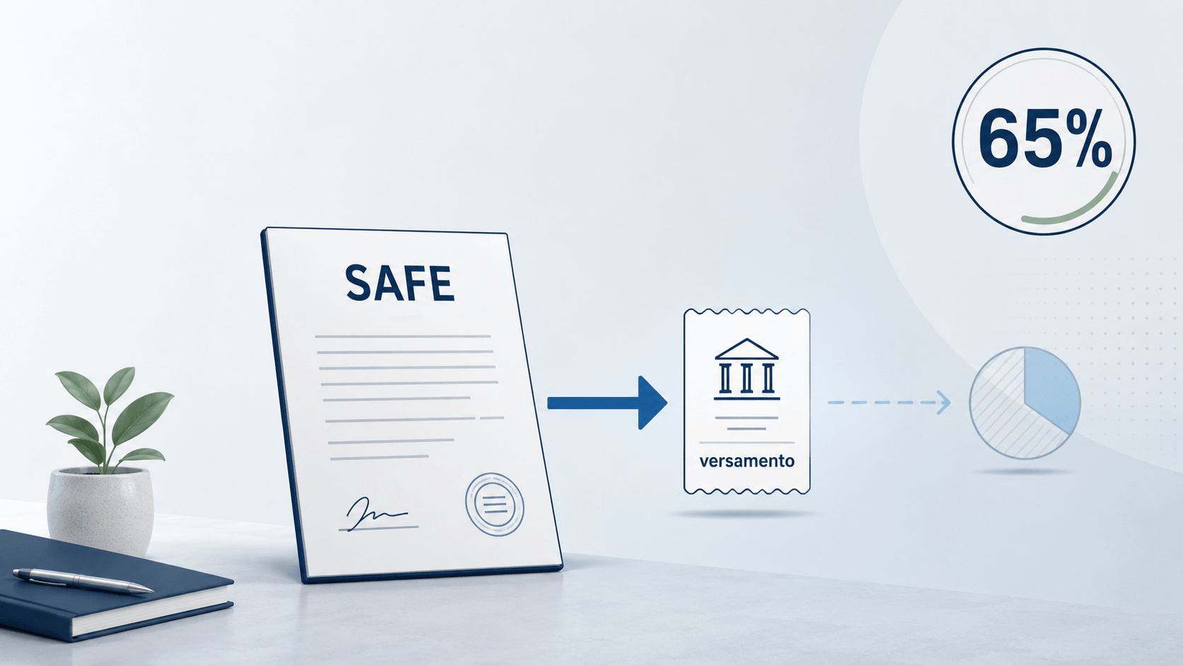 Contratti SAFE, detrazione al 65% sull’investimento in startup innovative
