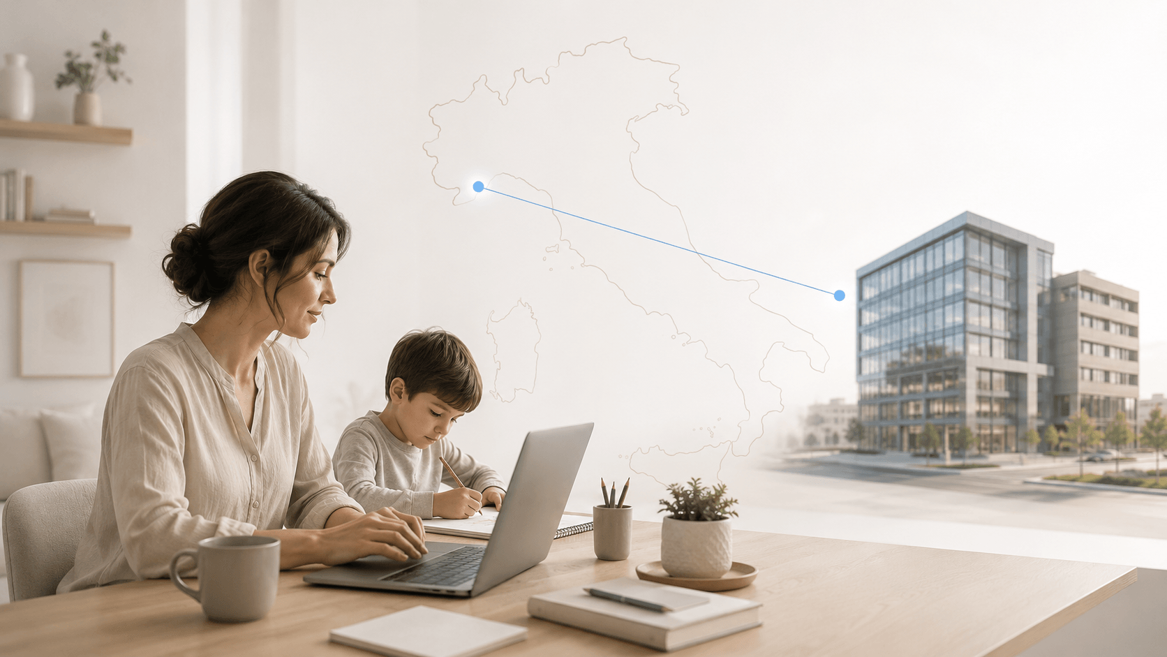 Trasferimento sede aziendale, per il lavoratore smart working o rifiuto