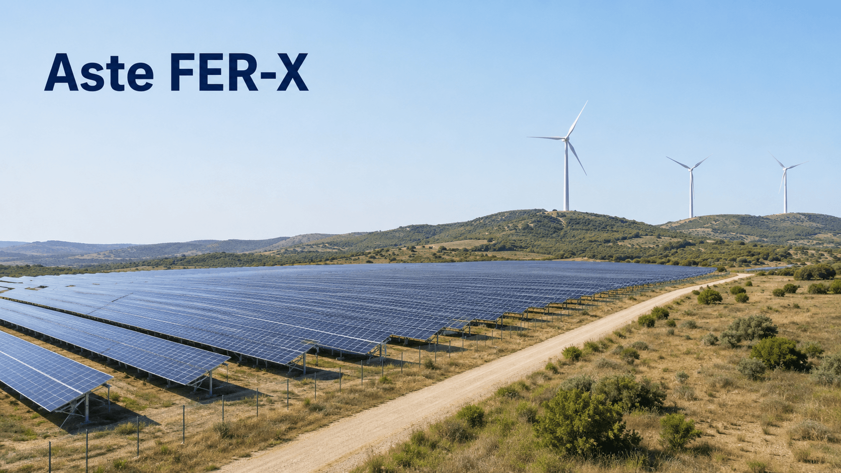 Incentivi Rinnovabili, calendario aste FER-X: prima gara il 1° dicembre e domande dal 25 agosto