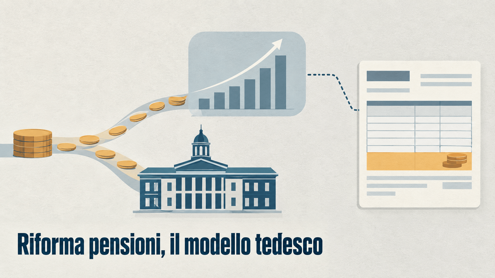 Riforma pensioni, il modello tedesco a capitalizzazione dal 2028