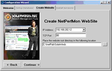 Creazione del Server web