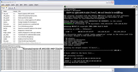 Ettercap per Windows - II